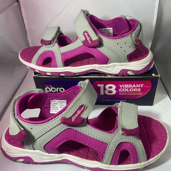 Eddie Bauer Girls Sandals. Size 2 - Picture 1 of 9